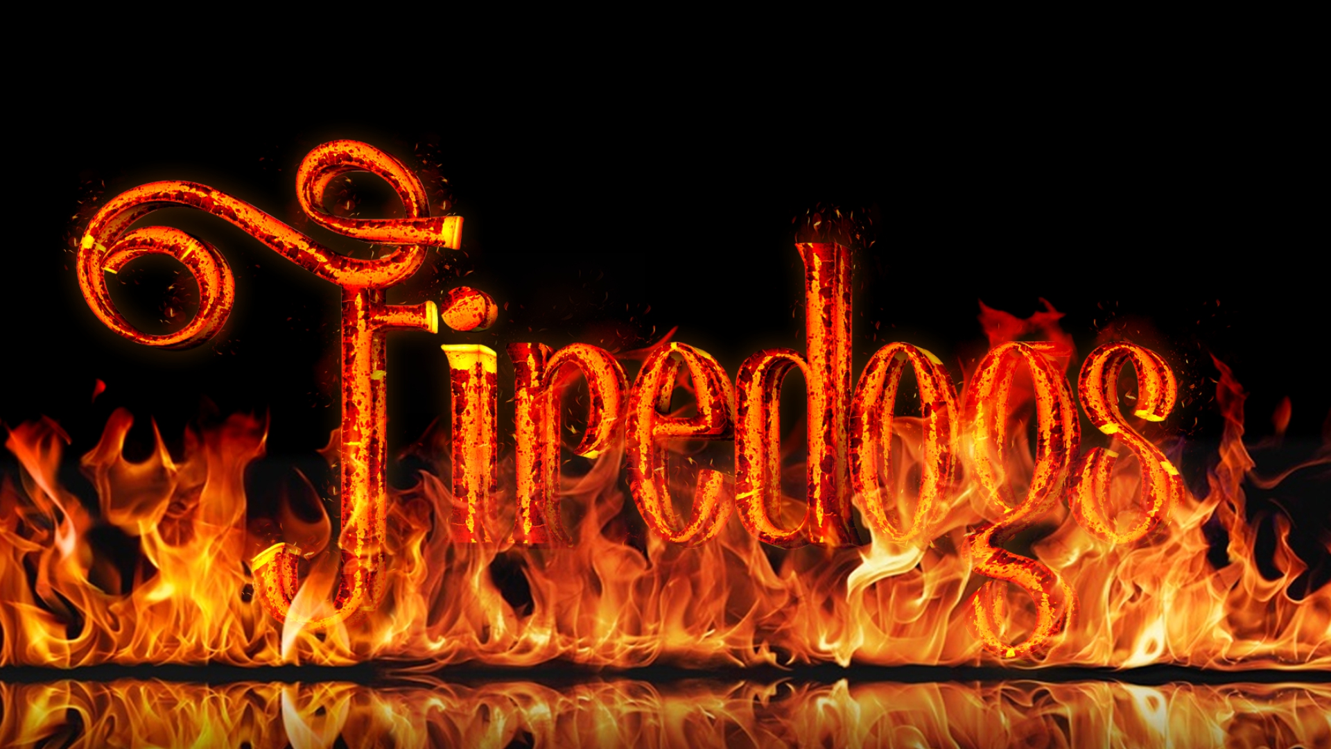 Firedogs — arte em chamas
